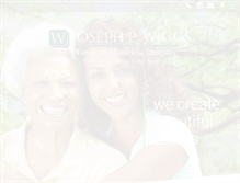 Tablet Screenshot of josephwiggsdds.com